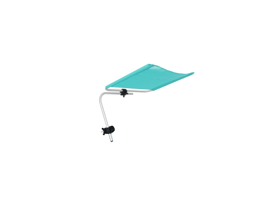Sombrilla inclinable Marbueno para playa y piscina, Marbueno azul verano