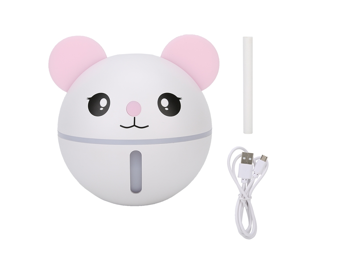 Humidificador portátil con luz de respiración y difusor