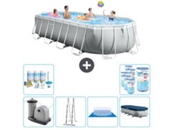 Piscina Tubular INTEX 26798GN-CB41 (18202 L - 305x122cm)
