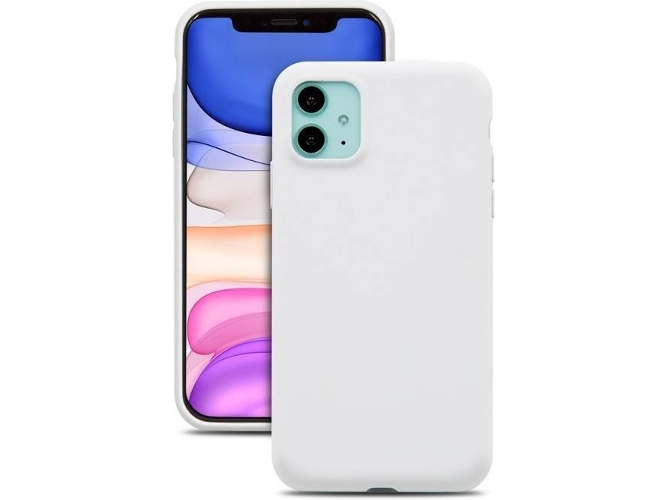 Funda iPhone 12CYOO Silicona Blanco