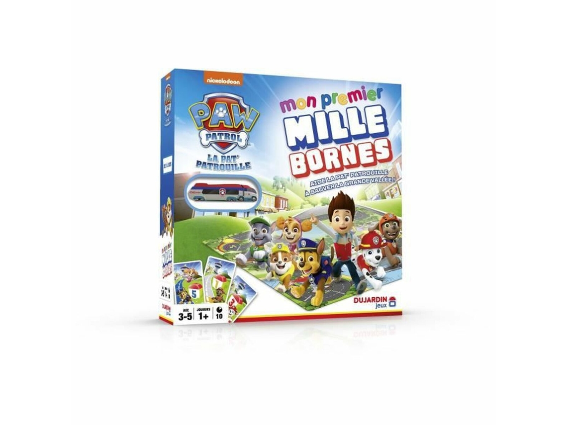 Juego Colectivo DUJARDIN Mille Bornes Pat Patrol (Edad Mínima Recomendada: 3 años - Versión en Francés)