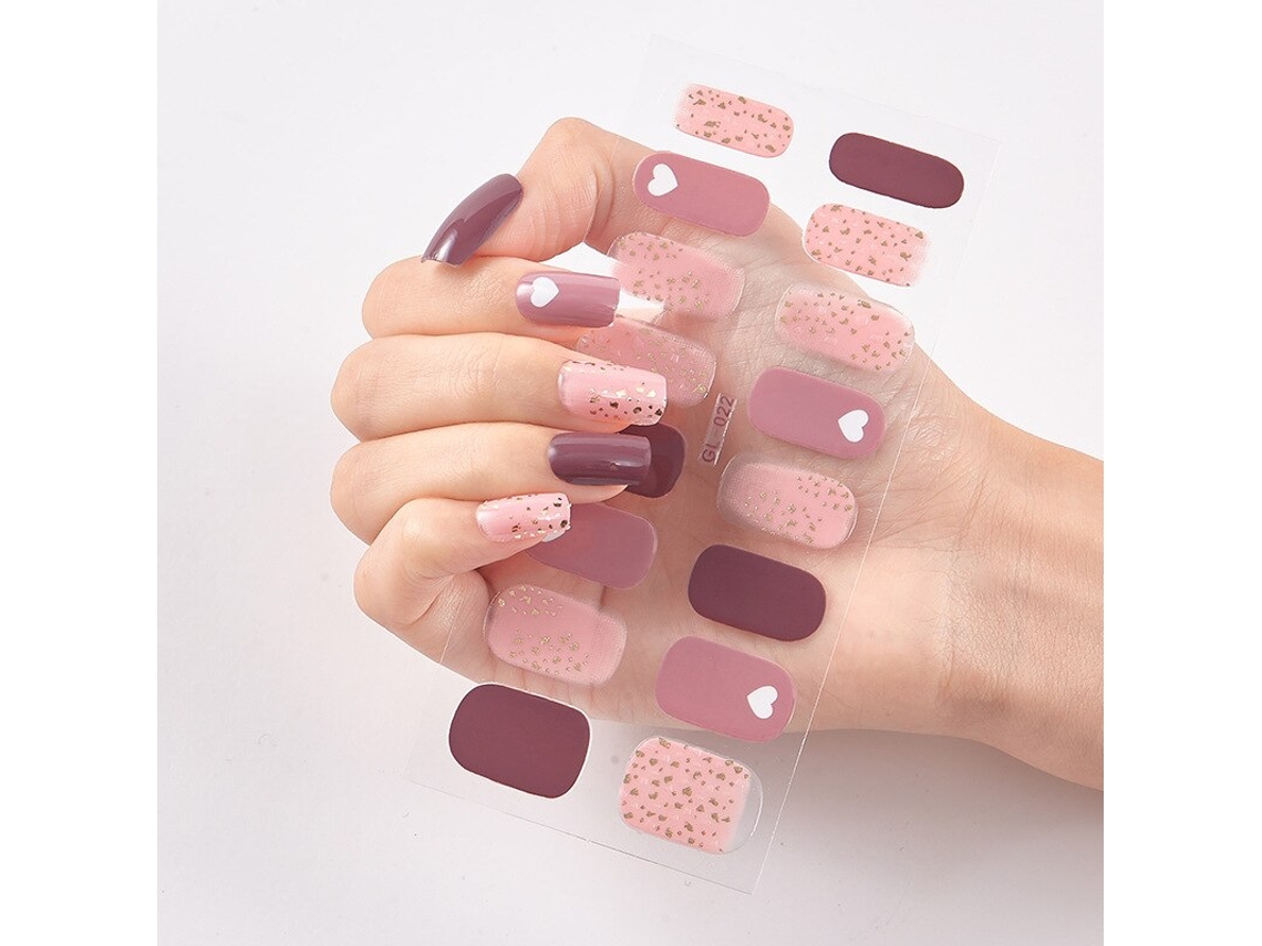 Pegatinas De Uñas Láser 3d, Elegantes Y Versátiles, No Se Requiere Tamaño Específico.