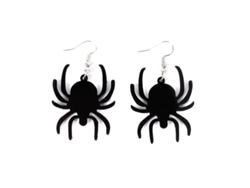 Pendientes de Arañas negras
