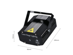 2026-luz De Escenario Led Con Proyector Laser Rojo Y Verde Activado Por Sonido, 110-240v, Para Dj, Disco, Fiesta Y Club