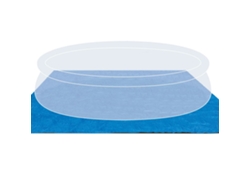 Lona Suelo De Piscina INTEX Azul Polietileno