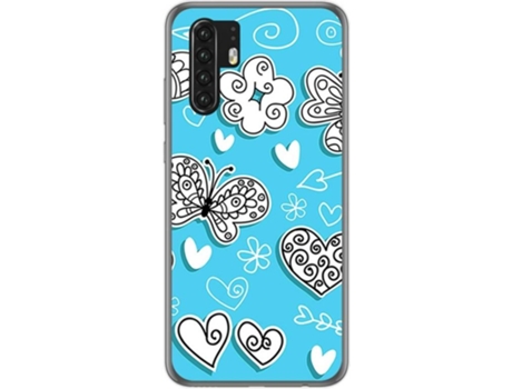 Carcasa Huawei P30 Pro TUMUNDOSMARTPHONE Mariposas Multicolor