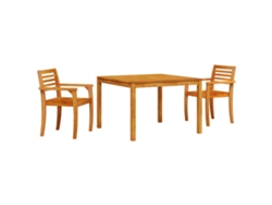 HARLANV1 Juego de muebles de jardín de 5 piezas para comedor, mimbre y polipropileno negro.