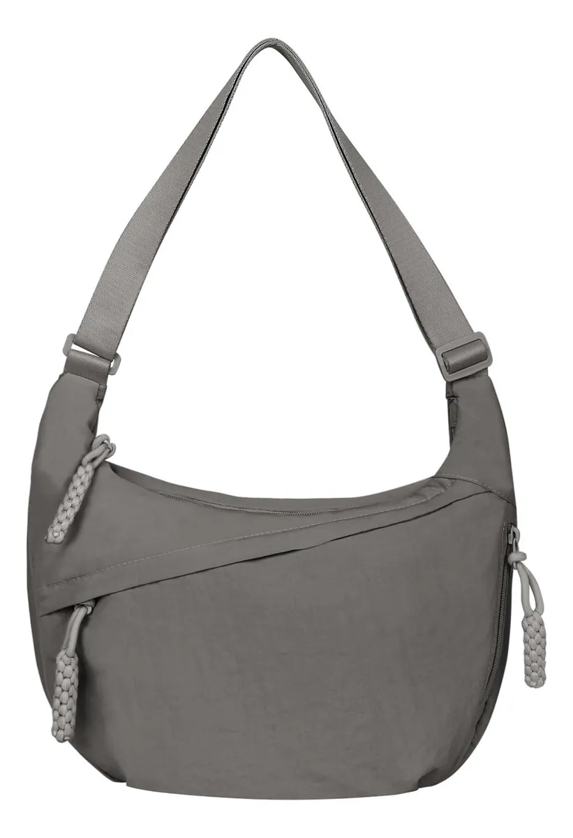 Bolso bandolera ligero con forma de media luna para mujer vayotoy