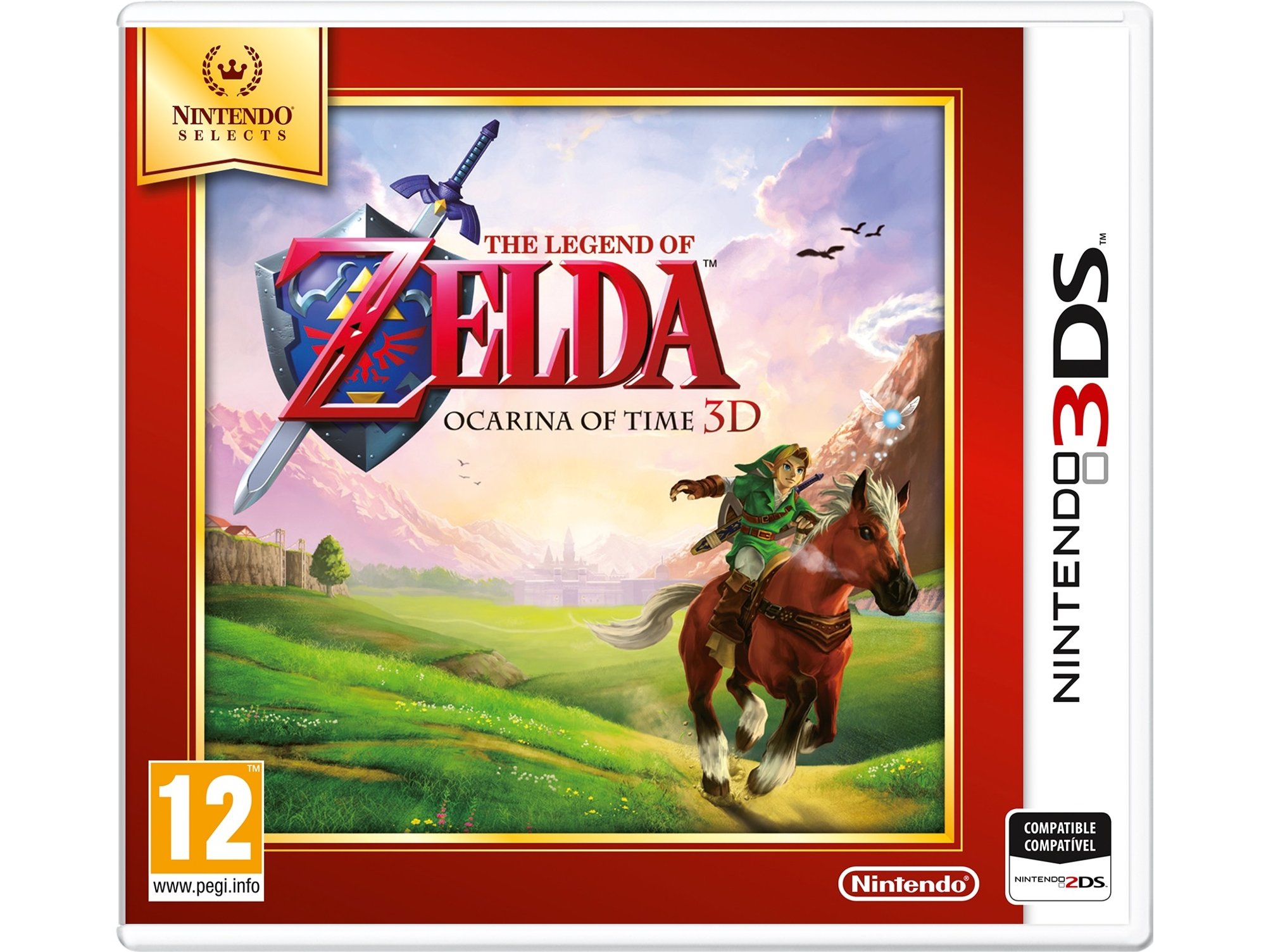 lengua Endulzar arrebatar Juego Nintendo 3Ds Selects The Legend of Zelda: Ocarina of Time 3D