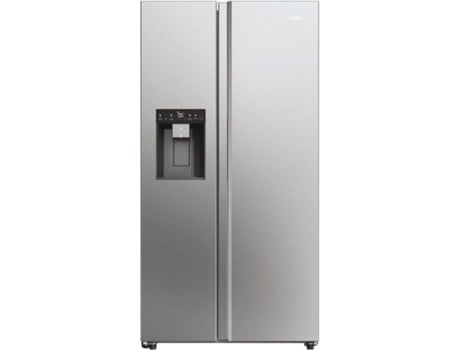 Frigorífico Americano HAIER HSW59F18EIMM (No Frost - 177,5 cm - 601 L - Inox)