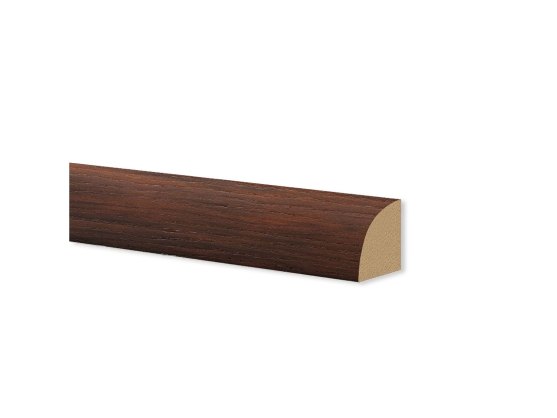 Basolino En Polímeros Equalwood Hi-Tec 19X19X2000Mm Aluminio Blanco Y Otras Esencias Nogal ETERNAL PARQUET