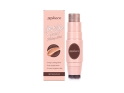 Barra de maquillaje doble versátil color rosa champán.