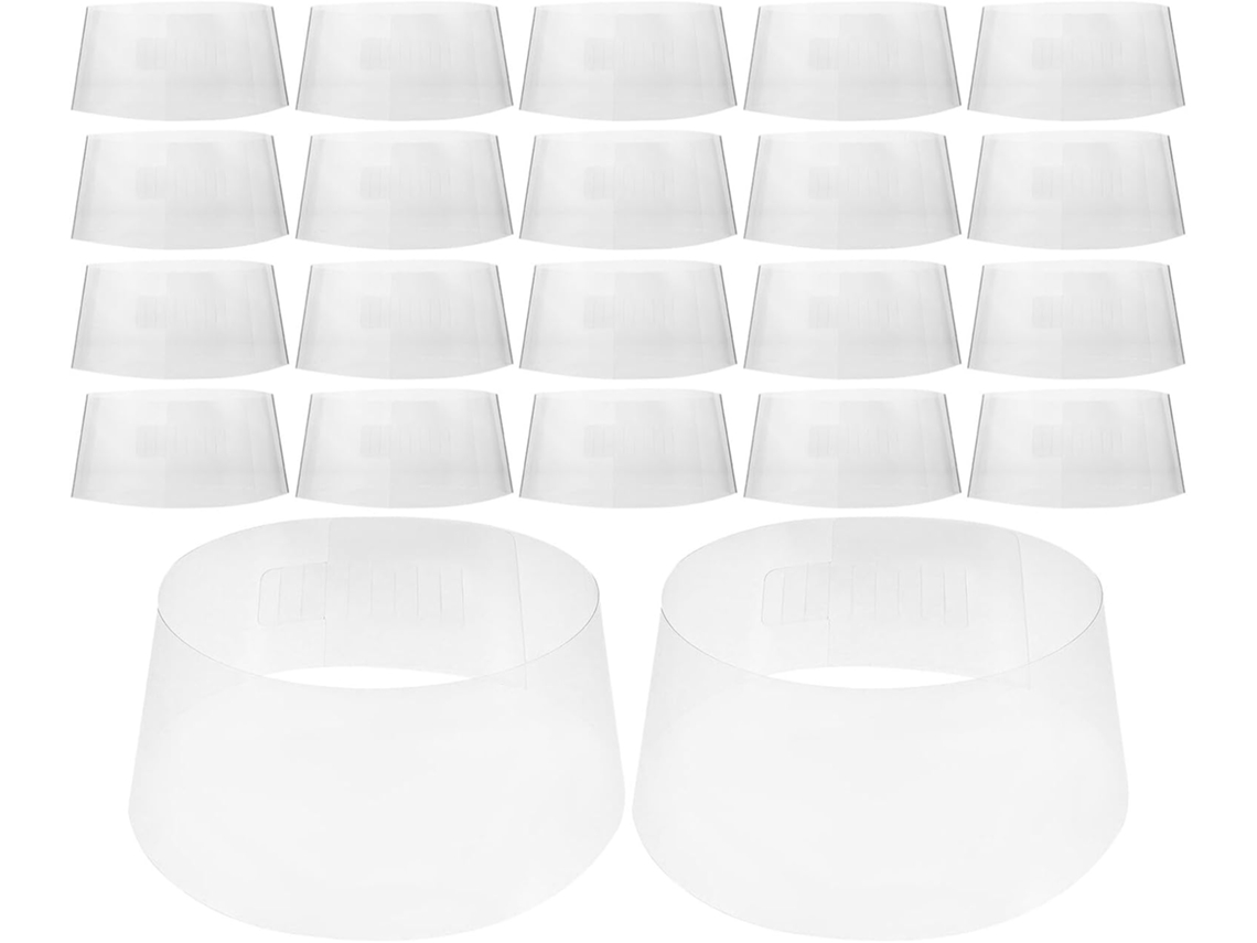 Hormas Plástico Ajustables Hebilla Proteger Sujetar Sombreros Planos Juego 24 Piezas Dormitorio Armario