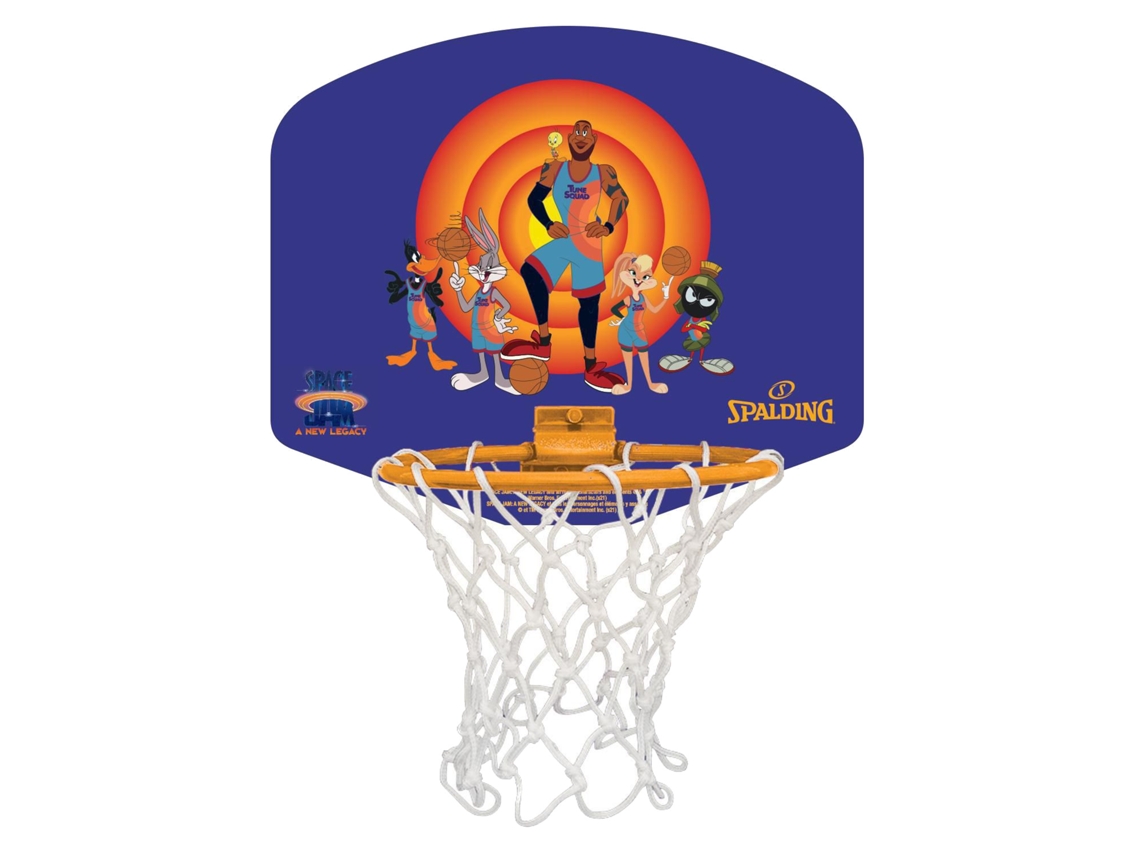 SPALDING Mini Basketball Set Space Jam 79005Z Tablas De Baloncesto Purple Unisex