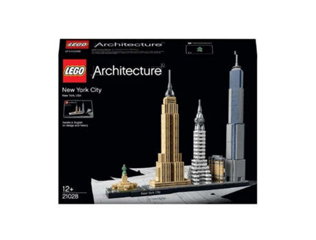 LEGO Architecture: Ciudad de Nueva York, Estados Unidos - 21028 (Edad Mínima: 12 - 598 Piezas)