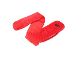 Rebe-bufanda Calefactora Con Ajuste Inteligente De Temperatura Y Función De Masaje Usb, Rojo, Para Hombre Y Mujer, Uso Diario En Invierno