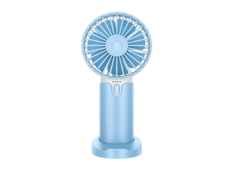 Mini ventilador portátil de mano ventilador Usb batería recargable 2400 Mah ventilador de mesa de escritorio ventilador de refrigeración eléctrico ...