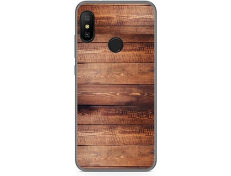 Carcasa Xiaomi Mi A2 Lite TUMUNDOSMARTPHONE Madera 02 Multicolor