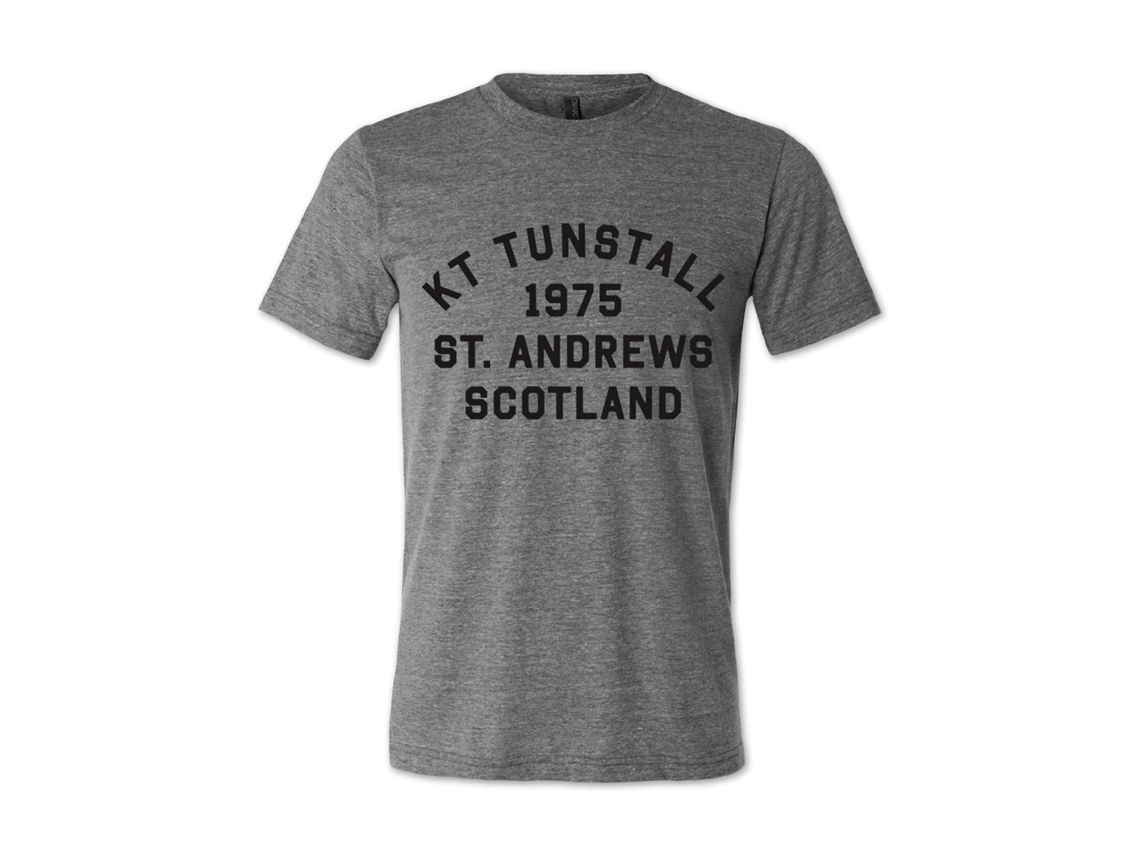 Kt Tunstall St. Andrews/1975 T-shirt Rockinstone Unisex Adults Best Sellers Size:m