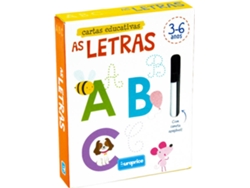 Juego de Mesa EUROPRICE Cartas Educativas Letras (Portugués) (Edad Mínima: 3)