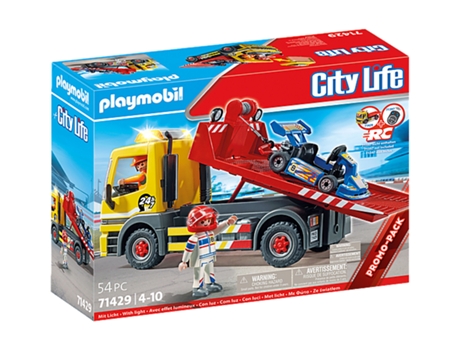 Grúa remolque PLAYMOBIL 71429 (4 anos)