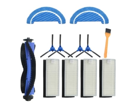 Kit de filtro de Cepillo Lateral para Cocotec Conga Excellence 1090, piezas de limpiador al vacío, herramienta de limpieza para barredora doméstica