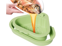Cesta Para Fregadero, Bandeja Filtrante Antiobstrucción Para Lavar Verduras Y Restos De Comida En La Cocina.