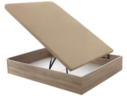 Canapé Abatible RELAX Musa 3D Gran Capacidad - Natural - 90X190Cm - Altura 32 Cm