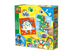 Pinta con Dedos Dinosaurios SES My First 14442