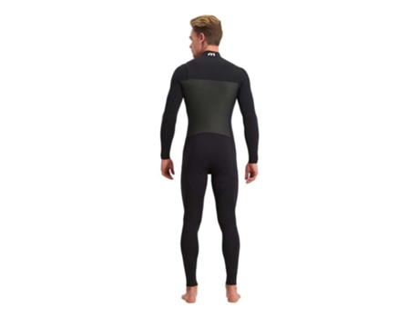Terno de Neoprene Manga Longa com Zíper Nas Costas Gale Force 3/2 Mm Preto Mmistral
