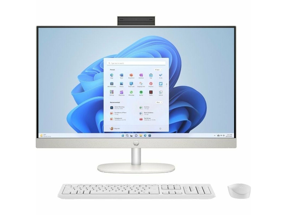 Ordenador todo en uno HP 27 Cr0079ns (Full HD, SSD de 512 GB, zócalo UE Intel de 27 pulgadas)