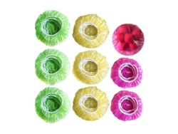 2026da-100 Tapa Elástica Para Almacenamiento De Alimentos Reutilizable Stretch Para Platos Y Bowls Rosa Intenso