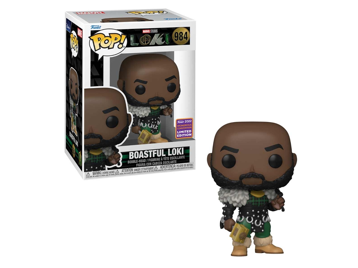Funko Pop! Marvel: Loki Boastful Loki (Edición Especial Wondercorn)