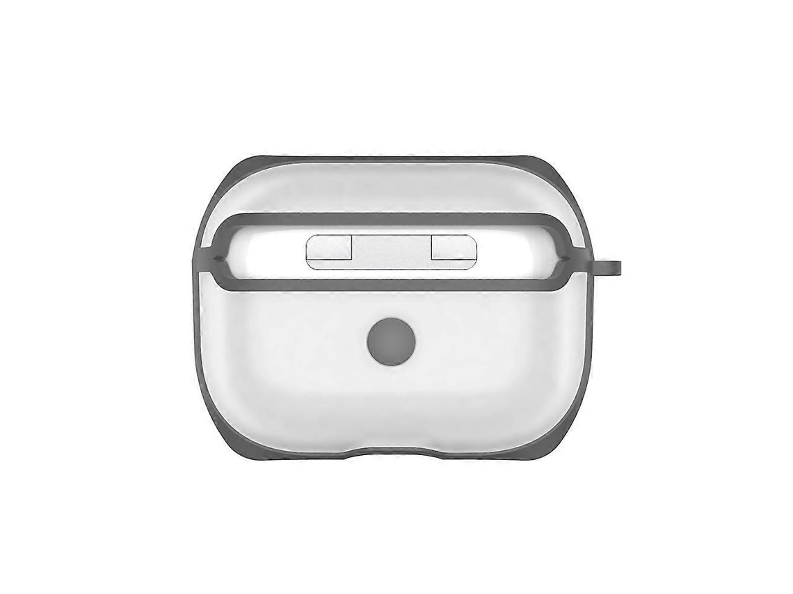APC001 Funda protectora transparente para auriculares AirPods Pro en PC + TPU con gancho GIECY