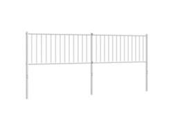 Cabecero de repuesto 200 cm Metal Blanco MAISON EXCLUSIVE