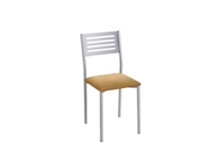 Cadeira de Cozinha Kati em Alumínio 38x86x47cm Domus Habana FANMUEBLES