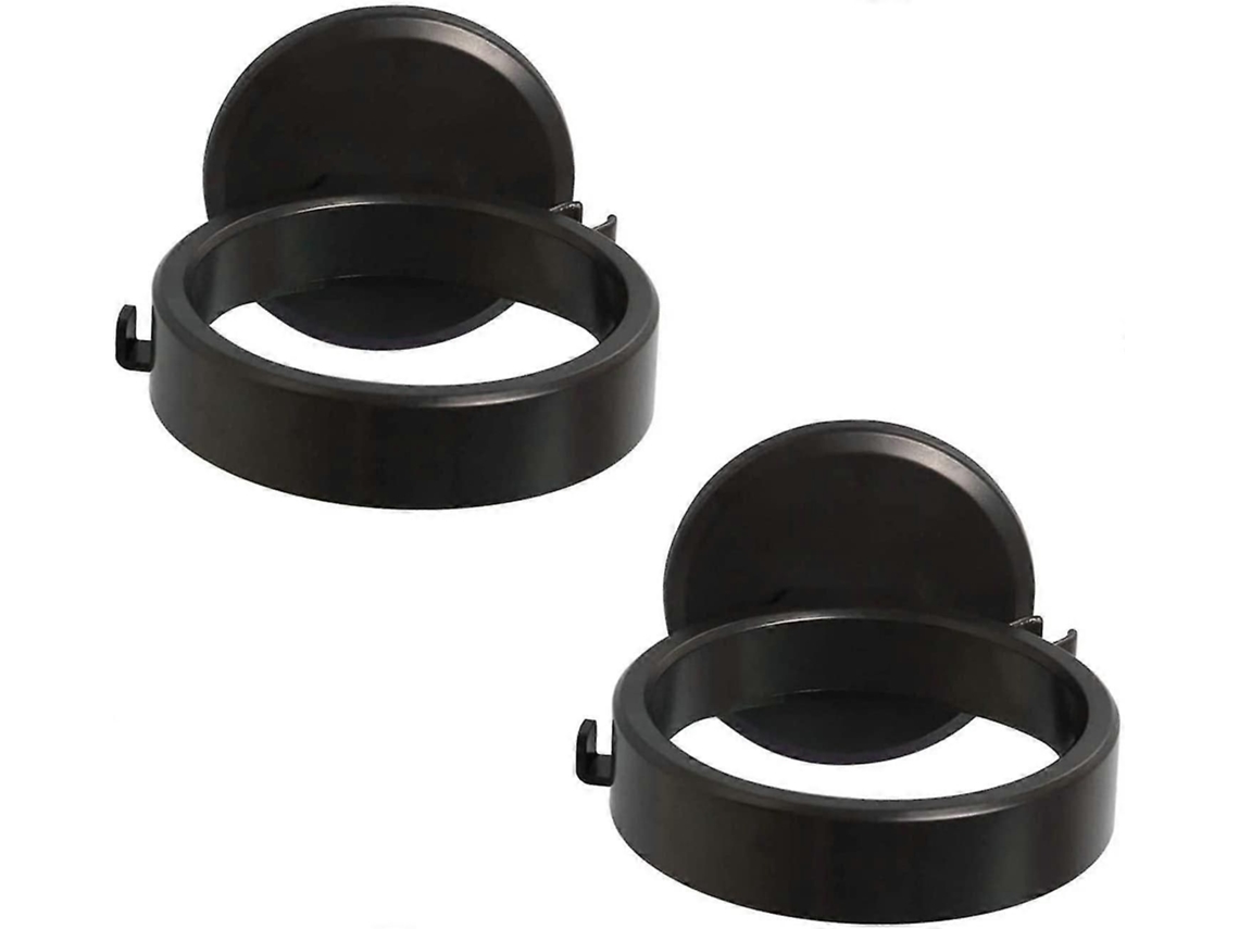 Soporte de pared para secador de pelo, herramientas y productos para el cuidado del cabello con GOKOCO Pa (2 piezas)