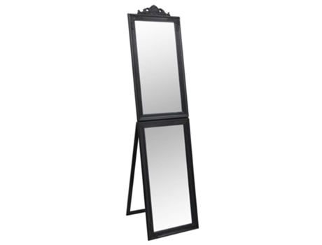 Espejo de pie VIDAXL negro 40x160 cm
