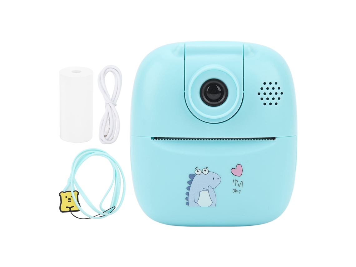 Cámara Digital Instantánea Con Impresora Térmica Ips De 2,0 Pulgadas Y 48 Mp, Juguete Para Niños.