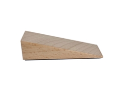 Tapa Puerta De Madera Beech Triangular Antideslizante Eliminación De Ruido Para Hogar Color Claro