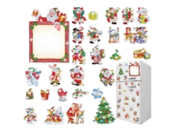Imanes de nevera navideños con diamantes, kits de manualidades RNEMITERY