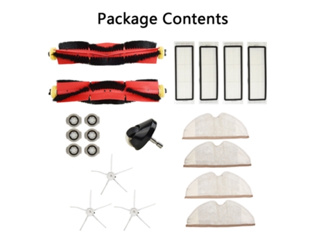20 unids/set para Xiaomi Roborock S6 S60 S65 S5 y herramientas de aspiradora de alta calidad para el hogar