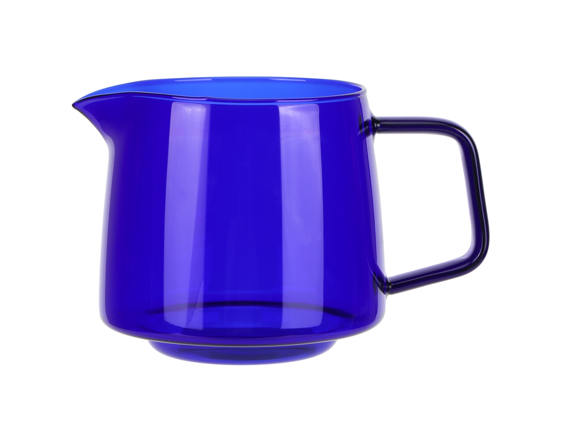 Vaso de vidrio de borosilicato de 550 ml para café, té o agua. Artículos para el hogar.