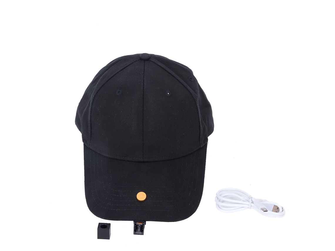 Gorra Cámara Negra Deportes Al Aire Libre 30fps Accesorios Equipo Con Cable Usb