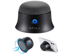 Altavoz Bluetooth magnético pequeño, compatible con altavoz Magsafe para iPhone 12/13, color negro Yizhood