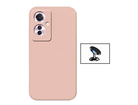 Funda Proteção Traseira para Oppo Oppo Reno11 F GIFT4ME Silicona Rosa