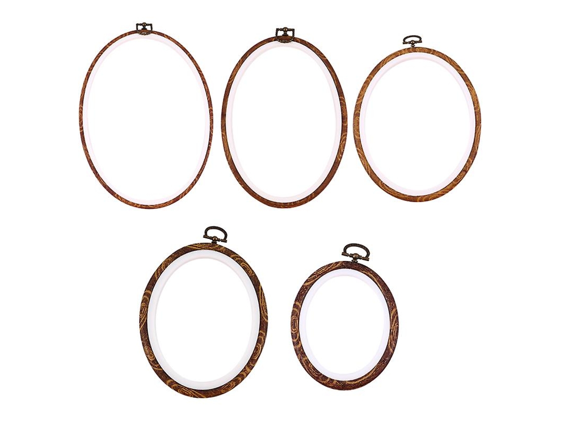 5 piezas anillo de bordado ALLINLESS
