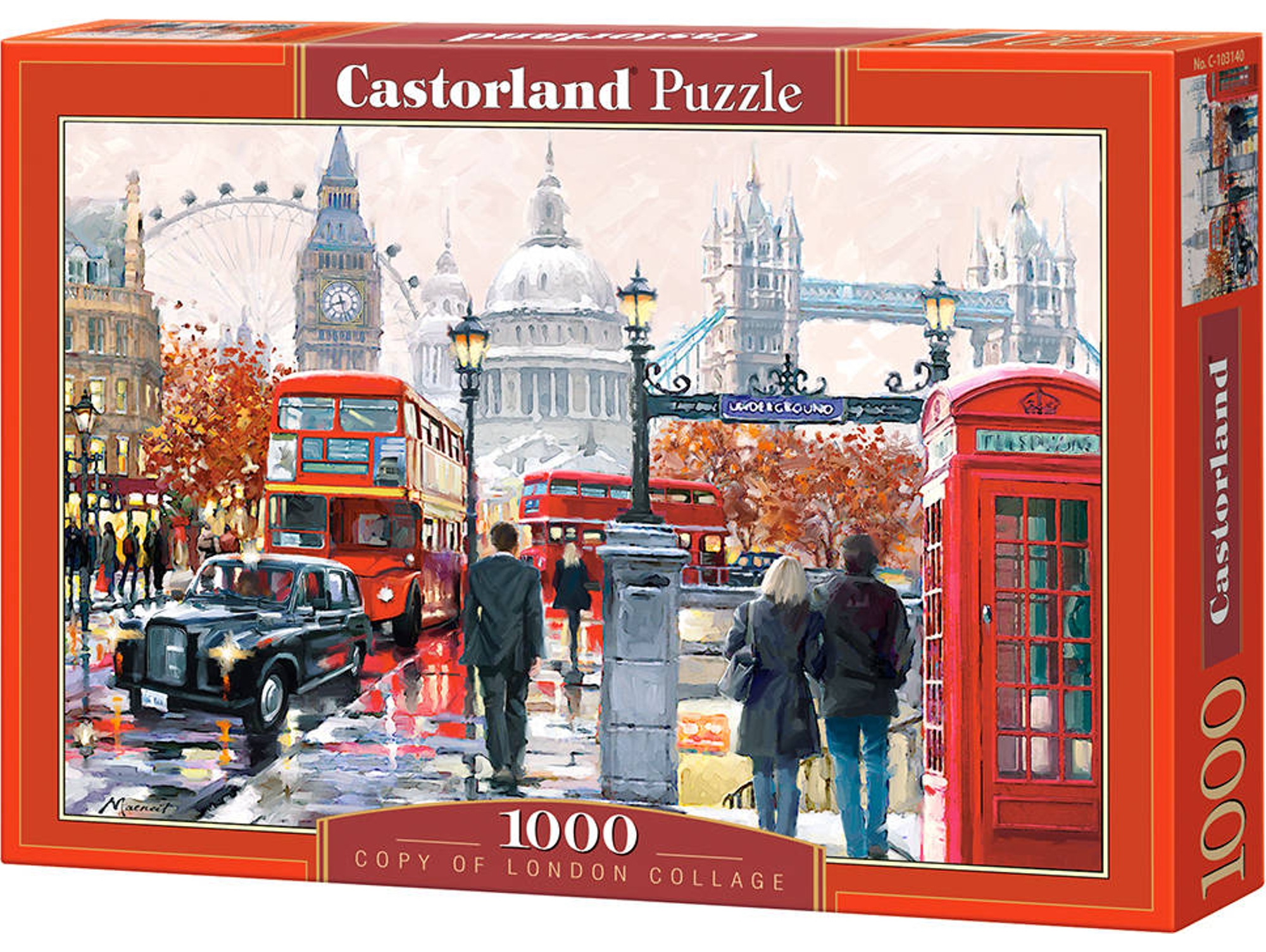 Puzzle CASTORLAND London Collage (1000 Piezas)