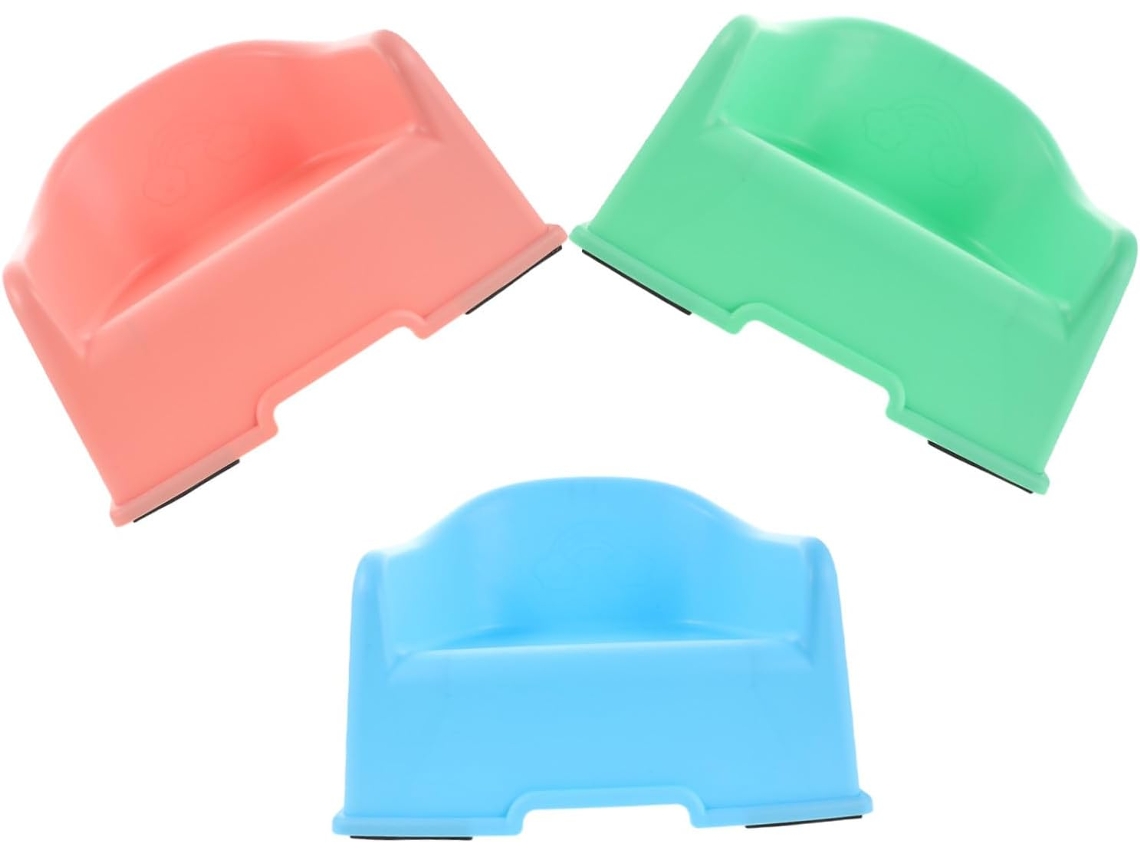 Juego De 3 Taburetes Infantiles Para Baños Pequeños