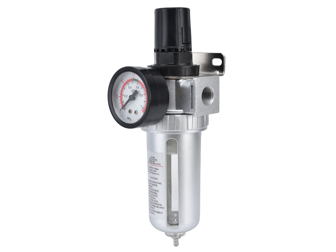 2026velora-kit De Filtro Regulador De Aire Comprimido Con Manómetro Y Separador De Agua Sfr200